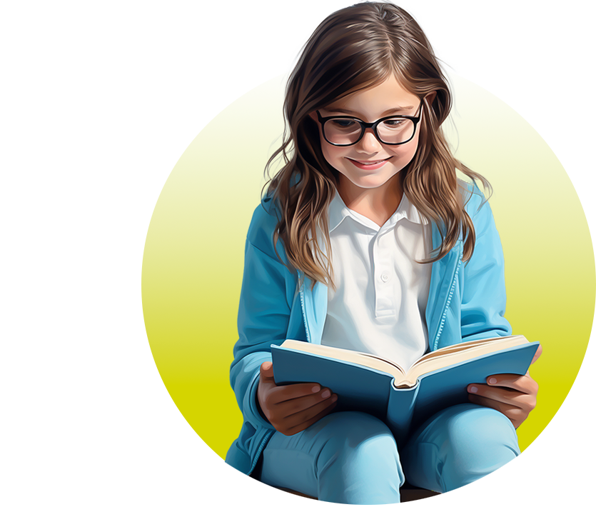  niña estudiando, educación adventista